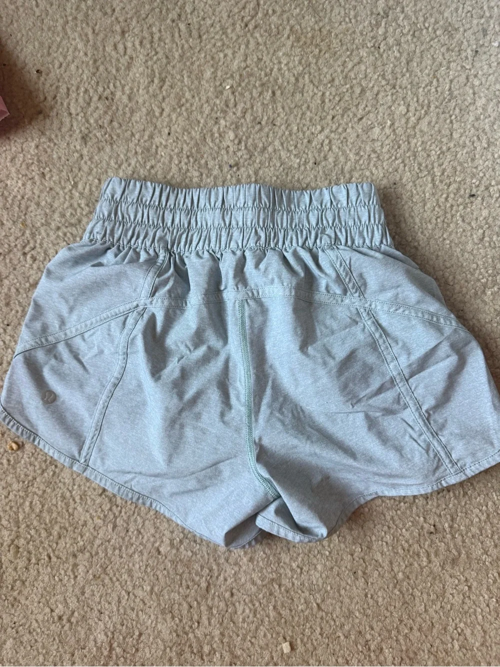 Women's Light Blue Running Shorts